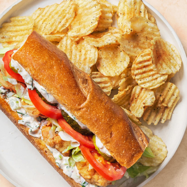 Shrimp Po’ Boy Sandwich